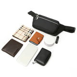 Nylon Waist Bags Casual Crossbody Chest Bags Unisex Hip Bum Bag