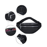 Nylon Waist Bags Casual Chest Bags Unisex Hip Bum Bag