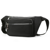 Nylon Waist Bags Casual Crossbody Chest Bags Unisex Hip Bum Bag