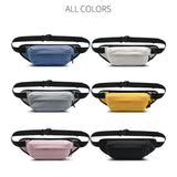 Women's Zipper Waist Belt Bag Sport Travel Girl Chest Bag Phone Waist Pack