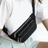 Women's Waist Bag Pack Adjustable Strap Travel Sports with Large Capacity