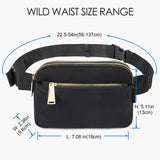 Adjustable Belt Bag for Outdoors Traveling Workout