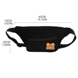 Plush Unicorn Waist Bag for Kids - Ideal for Sports and Travel