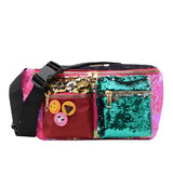 Sequins Waist Belt Bag Crossbody Chest pack Girl Shoulder Waist Bag