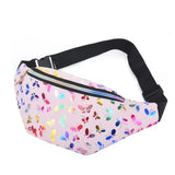 Holographic Fanny Pack Waist Bag Hip Hop Style