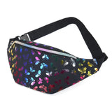 Holographic Fanny Pack Waist Bag Hip Hop Style