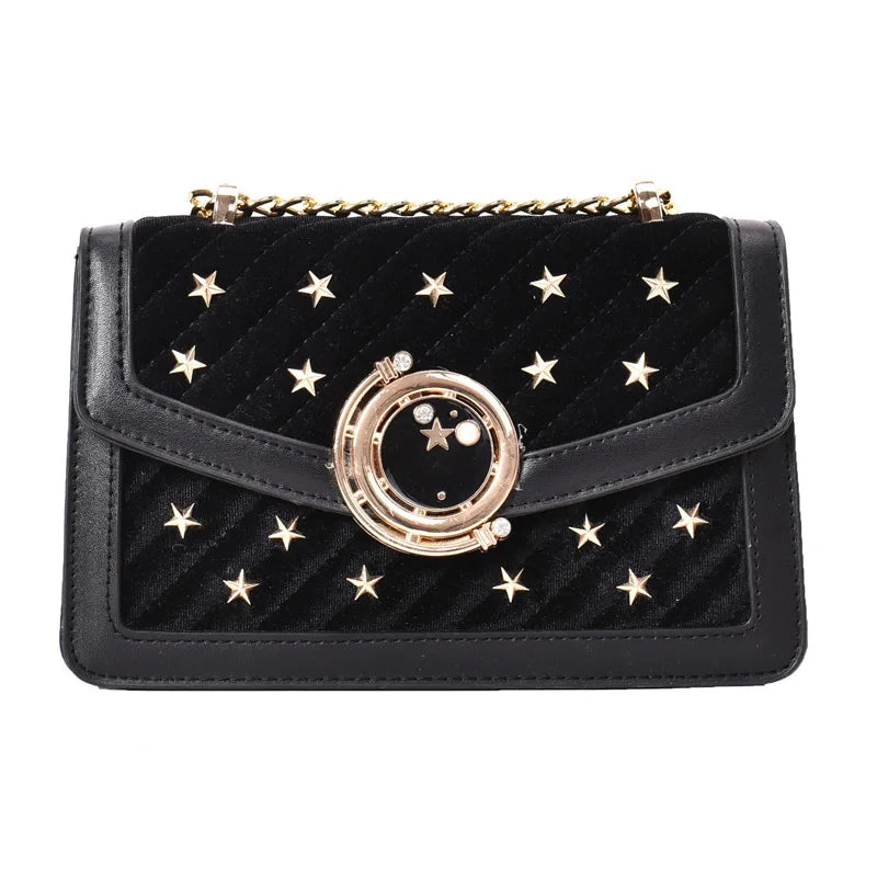 Fantasy Star Women's Shoulder Bag Lady Messenger Bag Shopper Women's Handbag