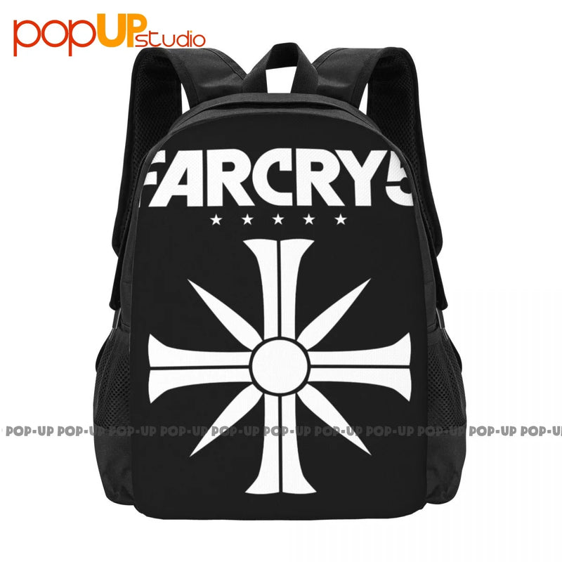 Far Cry 5 Gaming Backpack Shoe Bag 3D Printing Large Capacity
