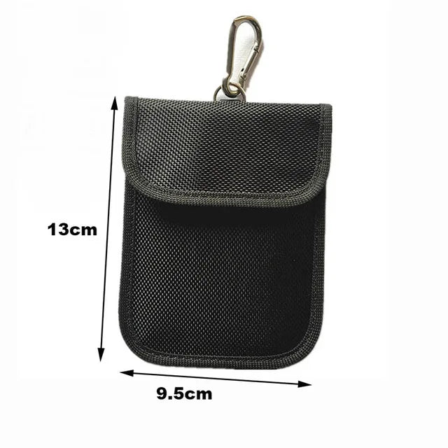 Faraday Car Remote Key Bag Signal Blocker RFID Case