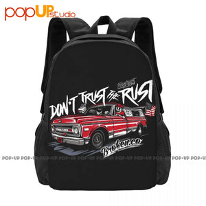 Farmtruck And Azn-Street Outlaws Backpack Large Capacity Gym School Sport Bag