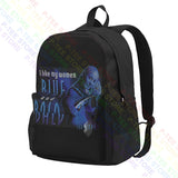Farscape And Bald Large Capacity Backpack Travel Art Print Gym Tote Bag
