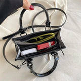 Patent Leather Totes Handbag Women Shoulder Bags