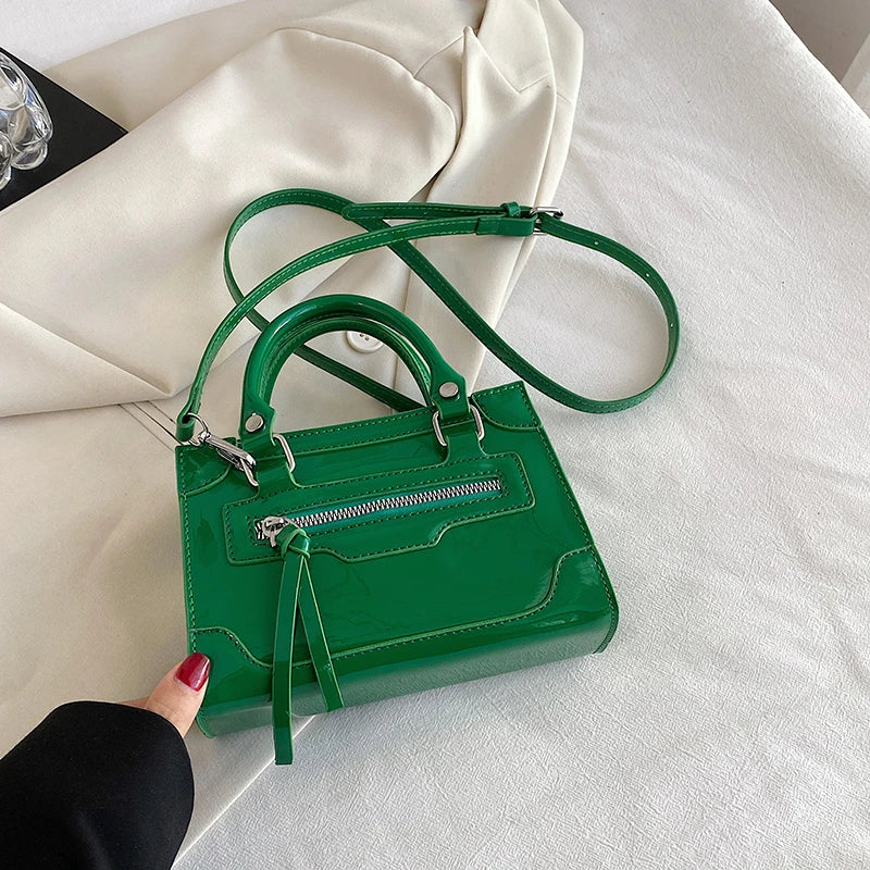 Patent Leather Totes Handbag Women Shoulder Bags
