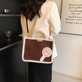 Suede Handbag Women Shoulder Crossbody Bags Fringe Tote Messenger Bags