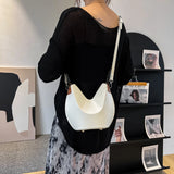 Round Handle Crossbody Bag for Women, Fashin Totes Handbag with Shoulder Strap