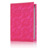 Pink World Travel Passport Cover Holder