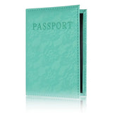 Pink World Travel Passport Cover Holder