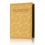 Pink World Travel Passport Cover Holder