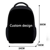 12 Inch Anime Rabbit Print School Bag for Boys Girls
