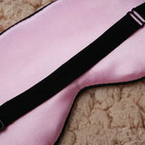 1PC Pure Silk Sleep Eye Mask Padded Shade Cover Travel Relax Aid Blindfold