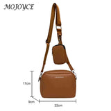 2 in 1 Crossbody Handbags Camera Headphone Pouch Messenger Handbags