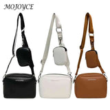 2 in 1 Crossbody Handbags Camera Headphone Pouch Messenger Handbags
