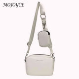 2 in 1 Crossbody Handbags Camera Headphone Pouch Messenger Handbags