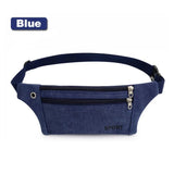 Canvas Women Waist Bag Lightweight Anti-Theft Travel Chest Bags