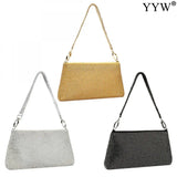 Rhinestone Clutch Shoulder Bag - Wedding Party Hand Bag