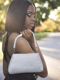 Rhinestone Clutch Shoulder Bag - Wedding Party Hand Bag