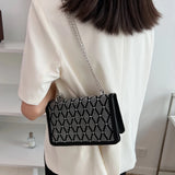 Diamonds Plaid Shoulder Handbags Female Travel Cross Body Bag