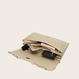 Butterfly Embroidery Shoulder Bag Sequin Glitter Leather Clutch