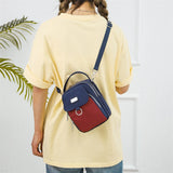 3 Layers Women Mini Bag High Durable Fabric Girls Small Shoulder Bag