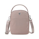3 Layers Women Mini Bag High Durable Fabric Girls Small Shoulder Bag