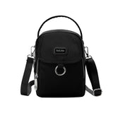 3 Layers Women Mini Bag High Durable Fabric Girls Small Shoulder Bag