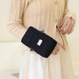 3-Layer Women Shoulder Bag High Nylon Messenger Phone Bag