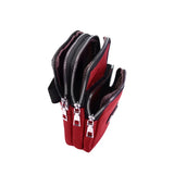 3-Layer Women Shoulder Bag High Nylon Messenger Phone Bag