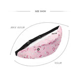 3D Colorful Print Waist Bag Fanny Pack Hip Belt Bags Money