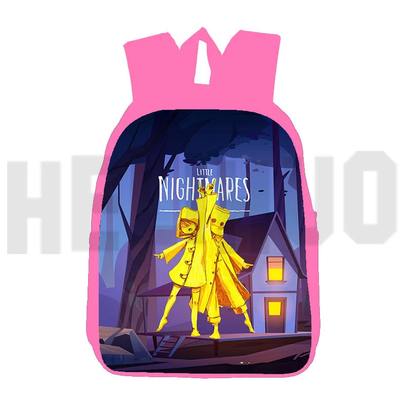 3D Print Little Nightmares 2 Backpacks Canvas Bookbag