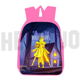 3D Print Little Nightmares 2 Backpacks Canvas Bookbag