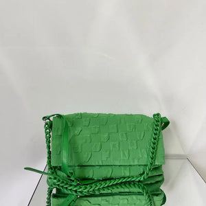 Acrylic Chains Canvas Women Shoulder Bags Pillow Crossbody Bag