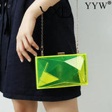 Acrylic Clutch Bag Evening Bag Transparent Highclass Crossbody Women