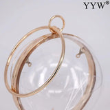 Transparent Acrylic Round Ball Shoulder Bag Chain Evening Clutch