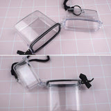 Acrylic Transparent Women Handbag Crossbody Messenger Bag