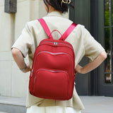 Adjustable Schoolbag Backpack Travel Bag Rucksack Shoulder Bag
