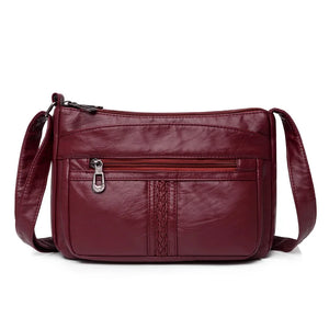 High Capacity Womens Shoulder Bags High Pu Leather Women Handbag