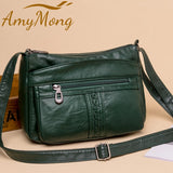 High Capacity Womens Shoulder Bags High Pu Leather Women Handbag