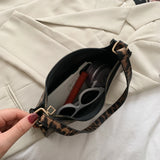 Animal Pattern Handbag PU Leather Shoulder Purse Female Totes Bag