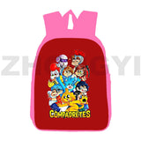 Anime Mikecrack Backpack Travel Teenagers 3D Pink Game 12/16 Inch Bookbag for Gi