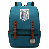Anime Wings Attack Buckle School Bag for Children